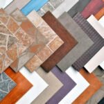 Different types of flooring tiles